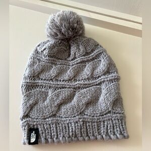 The North Face Heather Gray Knit Hat